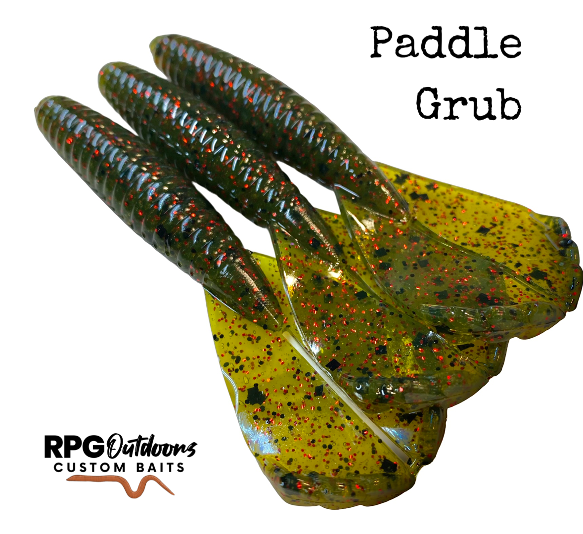 Paddle Grub 3.5” – RPG Outdoors Custom Baits